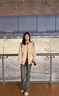 羅蒙（ROMON）小香風(fēng)白色棒球服外套女2025春秋新款美式學(xué)院風(fēng)休閑寬松夾克上衣 米白色棒球服 L -110-120斤 曬單實(shí)拍圖