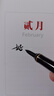 英雄（HERO）【升學(xué)禮物】七夕禮物軟筆禮盒 5020書法練字小楷繪畫可加墨式毛筆初學(xué)書寫鋼筆式墨水套裝 金色 曬單實拍圖