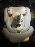 MIBER汽車(chē)兒童安全座椅嬰兒寶寶0-12歲汽車(chē)用可坐躺360度旋轉車(chē)載礦石灰【LATCH上拉帶】【i-Size全階認證+ADAC測試】 曬單實(shí)拍圖