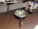 菲仕樂中式不銹鋼炒鍋無涂層炒菜鍋家用不粘鍋平底鍋炒菜燃氣電磁爐通用 【亞洲多層鋼】中式炒鍋 30cm 曬單實拍圖