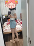 FOX.G牛仔短褲女高腰外穿夏季運(yùn)動(dòng)打底熱褲顯腿長辣妹緊身女裝褲子新款 高腰環(huán)扣腰帶闊腿牛仔褲 XL 【建議115-130斤】 曬單實(shí)拍圖