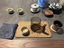 千絲家 耐熱玻璃茶壺泡茶家用大容量木柄茶水壺陶瓷內(nèi)膽茶水分離茶具 陶瓷煙灰玻璃墨凡茶壺（青山內(nèi)膽） 曬單實拍圖