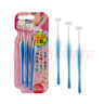 貝印 貝印 KAI修眉刀 日本進(jìn)口新手畫(huà)眉修眉工具3把裝套裝刮眉刀 3支裝-T型 曬單實(shí)拍圖