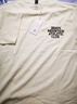 馬登女裝 美式休閑馬卡龍純色短袖T恤寬松純棉字母印花情侶套頭衫 米白色 S 曬單實(shí)拍圖