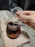 憶壺茶（YIHUTEA）玻璃茶壺泡茶2025新款家用耐高溫明火茶水分離泡茶壺茶具泡茶杯 全玻璃泡茶壺 650ml 曬單實(shí)拍圖