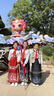 樂(lè)卡利 馬面裙女童2024新款春秋套裝全套明制漢服中國(guó)風(fēng)春秋女孩兒童 【紅色】 四季 套裝+項(xiàng)鏈+簪子 150cm 曬單實(shí)拍圖