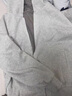 安初夏雙面穿千鳥(niǎo)格拉鏈連帽衛衣外套男女秋冬寬松復古帽衫上衣 灰色 L 曬單實(shí)拍圖