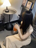 FSHE法式純欲風(fēng)v領(lǐng)氣質(zhì)連衣裙子女秋季2025新款修身顯瘦收腰黑色長(zhǎng)裙 卡其色[性感/高冷御姐風(fēng)/掐腰裙/ L 55/60kg 曬單實(shí)拍圖