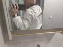 LAXSESU兩面穿夾克外套男士春秋季新款夾克外套男潮牌寬松學(xué)生立領(lǐng)棒球服 NF-2423:黑色:兩面穿 薄款 L 120-135斤 曬單實拍圖