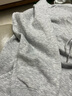 H&M男裝女裝衛(wèi)衣秋季內(nèi)搭寬松運(yùn)動(dòng)衫情侶美式戶(hù)外連帽衫0970819 混淺灰色 M 175/100 曬單實(shí)拍圖
