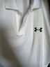 安德瑪（Under Armour）男子Polo短袖衫夏季新款針織透氣高爾夫運動半袖T恤衫男 白色【舒適·透氣】 刺繡logo 2XL (185) 104A 曬單實拍圖