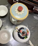 驕鹿旅行茶具套裝戶外便攜式陶瓷快客杯一壺四杯辦公室泡茶壺商務(wù)禮品 旅行茶具套裝【月白】 曬單實(shí)拍圖