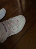 Skechers斯凱奇商場(chǎng)同款熊貓鞋老爹鞋男大童運(yùn)動(dòng)鞋春秋季兒童鞋405210L 女童/白色/淺粉紅色/WLPK 36 曬單實(shí)拍圖