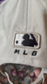 美職棒（MLB）官方 帽子男女韓版情侶遮陽(yáng)帽新款休閑硬頂鴨舌帽棒球帽生日禮物 紐約洋基隊(duì)/米黃色 均碼 F 曬單實(shí)拍圖