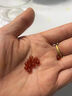 株歆天然紅瑪瑙圓珠手串散珠單珠子配飾 diy配珠手工串珠吊墜手鏈女 7A級(jí) 4mm(2顆)正常孔 曬單實(shí)拍圖