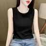 帕蘭朵寬肩吊帶背心女2025夏季設計感別致內搭百搭打底衫修身女無(wú)袖上衣 灰色+黑色[兩件裝]斷碼特價(jià)旗艦 S品牌補貼 均碼 曬單實(shí)拍圖