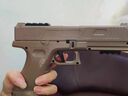 躍越新款1911反吹自動(dòng)連發(fā)上膛錘有保險格洛克沙漠之鷹機械拋殼科爾特 軍綠高配-連發(fā)空掛+活動(dòng)錘擊保險 12彈殼+90彈+備用彈夾+復位靶 曬單實(shí)拍圖