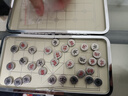 紫湖迷你中國象棋磁石金屬實(shí)心中國象棋可折疊旅行便攜象棋棋盤(pán)套裝 曬單實(shí)拍圖