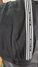 李寧（LI-NING）運(yùn)動(dòng)褲男春秋季柔軟舒適直筒織帶休閑褲生活時(shí)尚運(yùn)動(dòng)速干長(zhǎng)褲衛(wèi)褲 黑色/平口織帶 2XL 曬單實(shí)拍圖