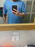 真維斯（JEANSWEST）短袖t恤男夏季新款衣服男裝情侶寬松港風(fēng)潮流青少年休閑ins風(fēng)半袖 霧霾藍 HL蓮花_K 2XL 曬單實(shí)拍圖