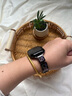 炫戴（XUANDAI）適用iwatch s10表帶彩鉆狗狗蘋果手表s9手鐲s8/s7/s6金屬apple watch se表帶小眾高級女款腕帶 黑色【細(xì)版】小狗彩鉆·手鐲式表帶 38/40/41/42 曬單實(shí)拍圖