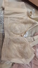 茜施爾（SHCER）大碼文胸內(nèi)衣女大胸顯小薄款胸罩蕾絲性感軟鋼圈防下垂A3762W 花卉白 85E 曬單實(shí)拍圖