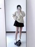 多菲尼森瑪麗珍洞洞鞋女款外穿厚底夏季防滑可愛2025新款eva涼拖鞋不捂腳 黑色 36-37 曬單實(shí)拍圖