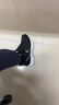 喬丹（QIAODAN）男鞋運動鞋男夏季新款網(wǎng)面跑步鞋男款透氣休閑鞋網(wǎng)鞋 黑色/白色 40 曬單實拍圖