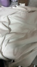 Olrain歐芮兒長(cháng)袖T恤女秋冬新款寬松趣味水印上衣打底衫女 白色 M 曬單實(shí)拍圖