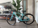 飛鴿（FLYING PIGEON）公路車自行車成人男女士破風(fēng)跑車大中小學(xué)生車青少年騎行賽單車 黑馬鋼架-公路把-碟剎 藍(lán)色 470mm 適合160-185cm 24速入門版 曬單實(shí)拍圖