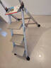 雷都捷特（LittleGiant）小巨人梯子家用人字梯加厚鋁合金折疊梯多功能梯倉庫超市理貨梯 經(jīng)典款4步 11904(使用高度89cm） 曬單實(shí)拍圖