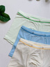 小番薯potatokids【布丁奶絲】?jì)和瘍妊澆粖App煥新標男童女童平角褲短褲抑菌莫代爾 奶油+淺天藍+仙草綠（平角） 3條 100 （身高參考95-105cm） 曬單實(shí)拍圖