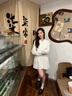 百田森黑色樂福鞋女2025春季真皮超軟羊皮深口單鞋英倫平底小皮鞋 松露黑 36 曬單實拍圖