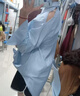 PMOG露肩條紋長(zhǎng)袖襯衫女韓風(fēng)設(shè)計(jì)小眾中長(zhǎng)款男友風(fēng)襯衣慵懶氣質(zhì)上衣 露肩條紋襯衫 L 曬單實(shí)拍圖