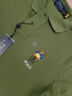 Polo Ralph Lauren 拉夫勞倫  男裝 25年春季Polo Bear棉質(zhì)網(wǎng)眼布Polo衫 300-綠色 S 曬單實(shí)拍圖