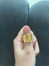 吉財(cái)運(yùn)黃金招財(cái)進(jìn)寶男士開口戒指999足金足銀霸氣馬到成功大展宏圖開口 包金1.2克招財(cái)進(jìn)寶戒指 曬單實(shí)拍圖