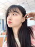 DAISY DREAM高級感鋯石素圈耳圈女款小眾設計感超閃耳環(huán)氣質(zhì)養耳洞耳釘耳飾品 藍色鋯石耳圈【一對】 曬單實(shí)拍圖