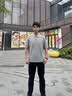 Tommy Hilfiger春夏男裝純棉肌理高級感商務休閑通勤純色短袖翻領T恤POLO衫 灰色P01 L （推薦：150-165斤） 曬單實拍圖