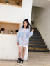 NICKYBABY兒童防曬衣冰絲外套2025新款夏裝女童夏季薄款女大童皮膚衣防曬服 10119款 藍色 150 cm 曬單實拍圖