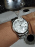 嘉年華（CARNIVAL）瑞士品牌十大名表手表男士全自動(dòng)機械表防水送男友父親情人節禮物 【典藏版】鋼帶本白8103 曬單實(shí)拍圖