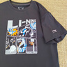 LI-NING KIDS李寧兒童t恤男童2025夏季新款大童時(shí)尚純棉半袖透氣吸汗運(yùn)動(dòng)短袖 黑色 （25新款） 160 曬單實(shí)拍圖