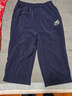 暇步士（Hush Puppies）【速干】童裝兒童男大童夏季時(shí)尚活力戶(hù)外休閑七分褲 藏藍 170 曬單實(shí)拍圖
