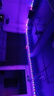 爍言led燈帶條七彩跑馬變色彩燈220v戶外庭院防水爆閃流水招牌led燈條 三排144珠跑馬【遙控款】 25米+插頭配件 曬單實(shí)拍圖