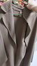 皮爾卡丹（pierre cardin）品牌女裝2025秋冬高端雙面羊絨大衣女中長款韓版新品羊毛呢外套 可可色 【同款】 M 118-138斤 曬單實拍圖