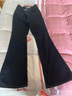 Levi's李維斯暖絨系列女士726高腰喇叭美式復(fù)古顯瘦藍(lán)黑色牛仔褲 藍(lán)黑色 24 (32) 曬單實(shí)拍圖
