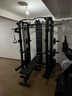 海德（HEAD）龍門(mén)架家用力量站健身器材飛鳥(niǎo)多功能一體機史密斯機綜合訓練器 時(shí)尚奶咖+105KG杠鈴片+商用啞鈴凳 曬單實(shí)拍圖