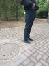 保羅森奈（POLUOSENA）夏季薄款冰絲高彈中年爸爸褲子男速干中老年男褲松緊腰老人裝休閑 【高彈冰絲】-藏藍(lán)色 4XL【2.9-3.0尺 推薦150-170斤】 曬單實(shí)拍圖