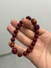 普陀山保真朱砂手串三圈本命年轉(zhuǎn)運(yùn)男女款多圈生肖手鏈七夕情人節(jié)禮物 生肖蛇 附贈鑒定證書 6mm天然紫金砂手串 曬單實(shí)拍圖