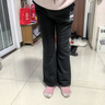 班尼路女童春秋款褲子兒童女孩時(shí)髦洋氣喇叭褲女大童春裝休閑褲運(yùn)動(dòng)長(zhǎng)褲 曬單實(shí)拍圖