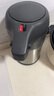 膳魔師（THERMOS）保溫壺高真空不銹鋼氣壓壺大容量家用壓力壺辦公室按壓式保溫瓶 不銹鋼色 3L 曬單實(shí)拍圖